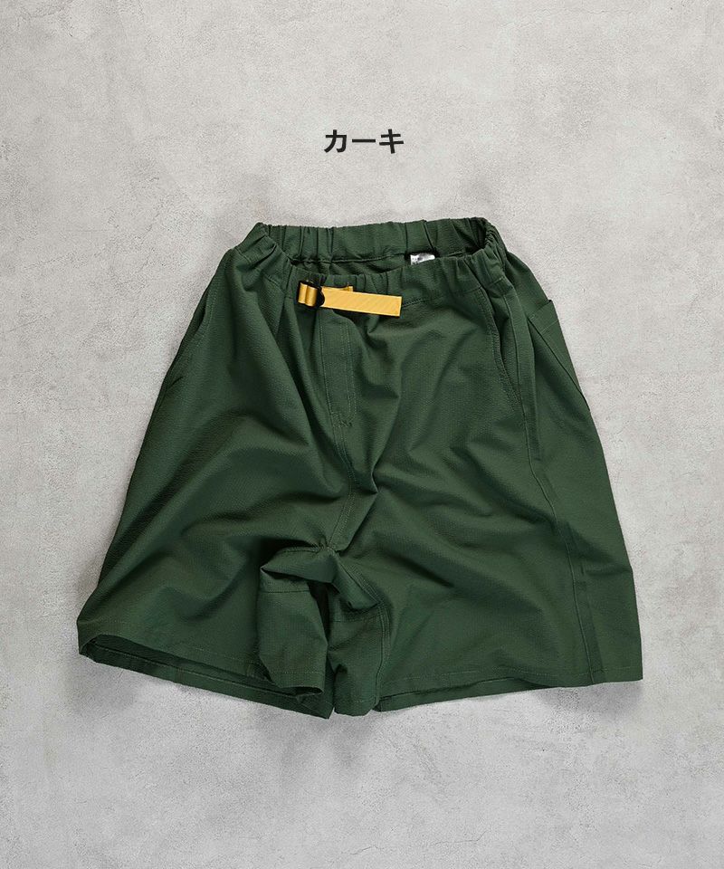 RANCLIC pocket tucked shorts ショートパンツ カーキ Shorts Man CROIX Cargo BEIGE DOESKIN