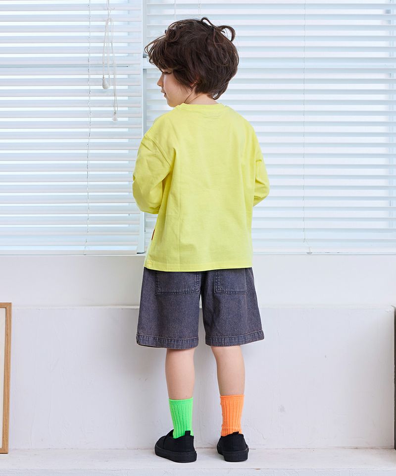 ケミカルW+オーバーダイショートパンツ ｜ ボトムス ｜ 子供服の