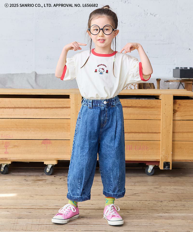 SALE価格】Hello Kitty パフスリーブTシャツ ｜ トップス