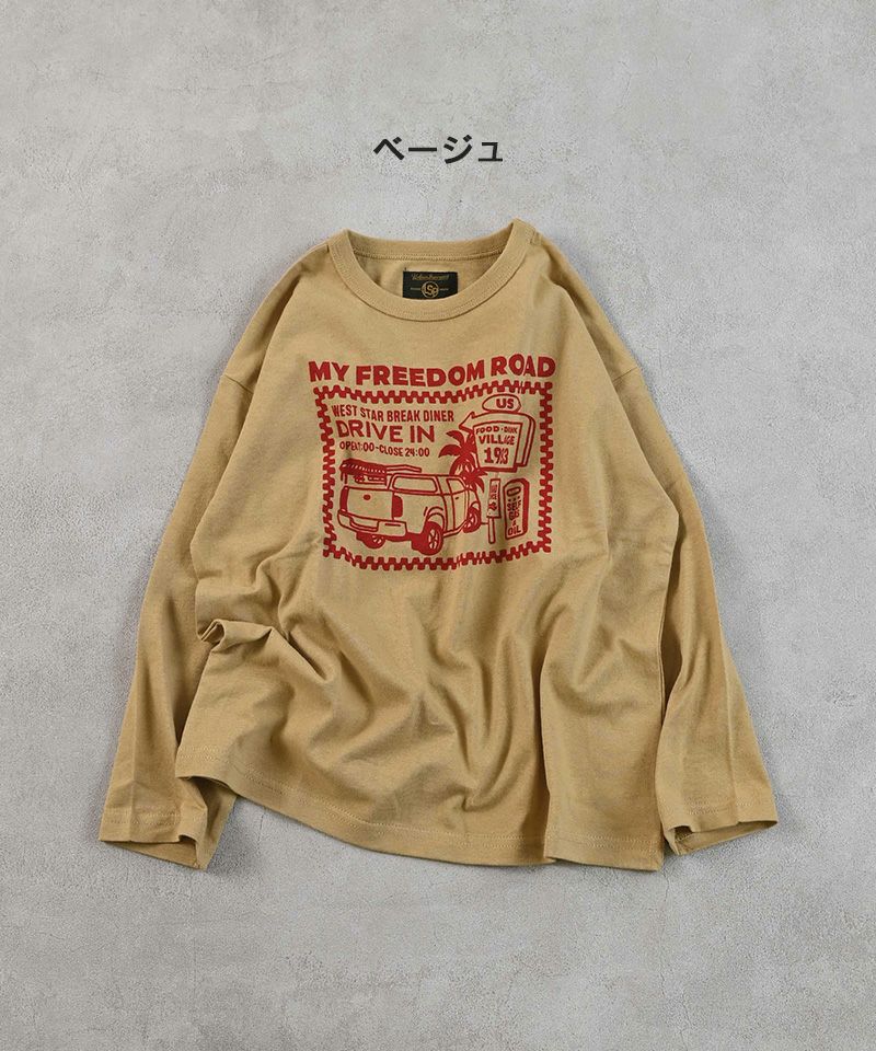 FACCIES グラフィックプリント Tシャツ SALE価格】グラフィックプリントロンT ｜ トップス ｜ 子供服の