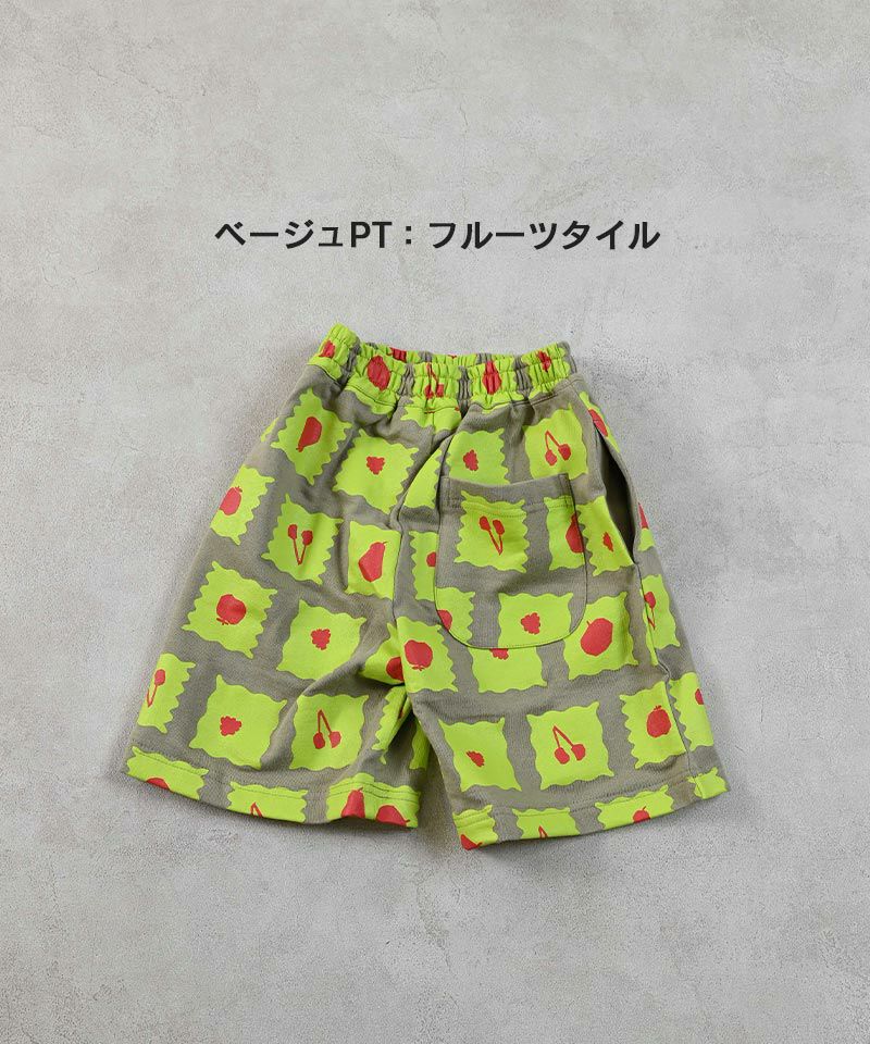 ソウガラミニウラケワイドタックハーフパンツ ｜ ボトムス