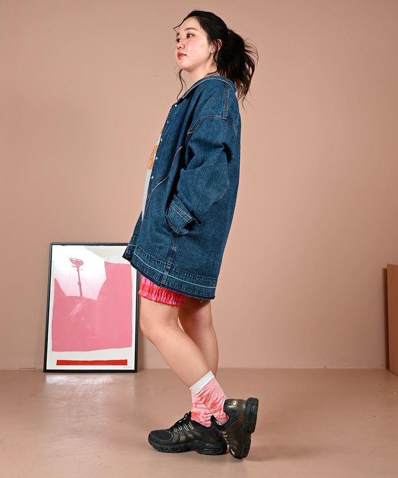 ギンガムシャーリングショートパンツ（その他パンツ）｜MARKEY'S