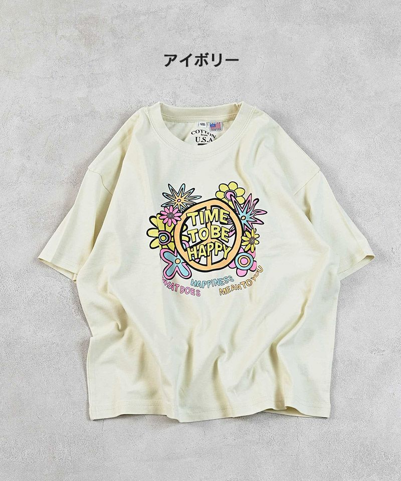 【関税・送料込】Off-White ローズ コットン Tシャツ WAX(ワックス) / 厚手 半袖Tシャツ / CREW NECK TEE - OFF WHITE