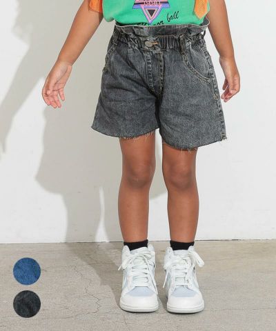 デニムフレアショートパンツ | ボトムス | 子供服のセレクト デニムフレアショートパンツ | ボトムス | 子供服のセレクト