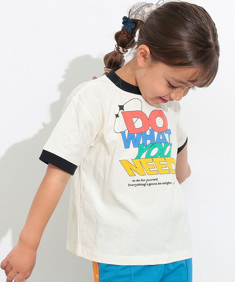 値下げ不可‼️ch!iiibag リンガー Tシャツ AMBIDEX Store ○smile tiger リンガーTシャツ(F シロ): CHILD WOMAN