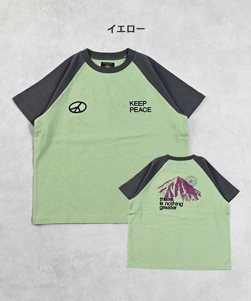 ゼンゴプリントラグランTシャツ ｜ トップス ｜ 子供服の