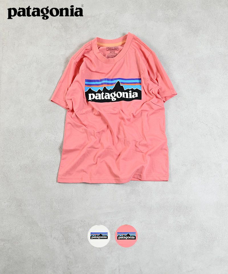 MORESALE価格】【patagonia】K's P-6 Logo T-Shirt ｜ トップス