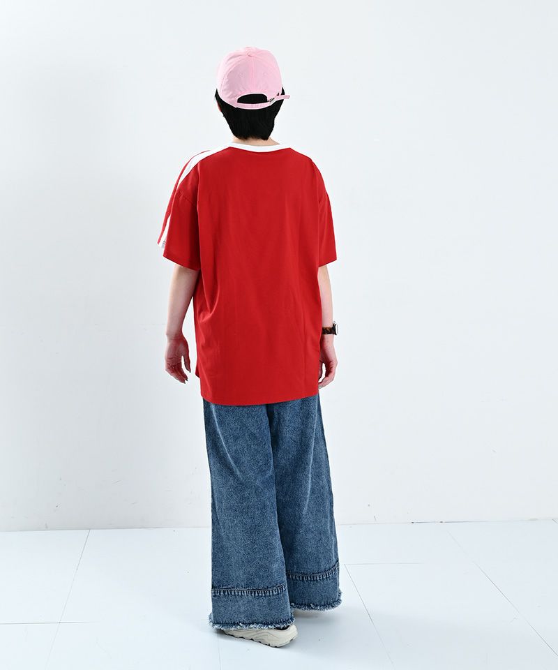 Tシャツ・カットソー [PLZPROJECT] CLOUDY PUPPY SLEEVELESS CHUMS チャムス CH21-1309 キッズピクニックブービーTシャツ