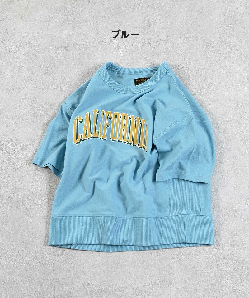 再値下げ価格！】ハンソデリブツキプリントTシャツ ｜ トップス