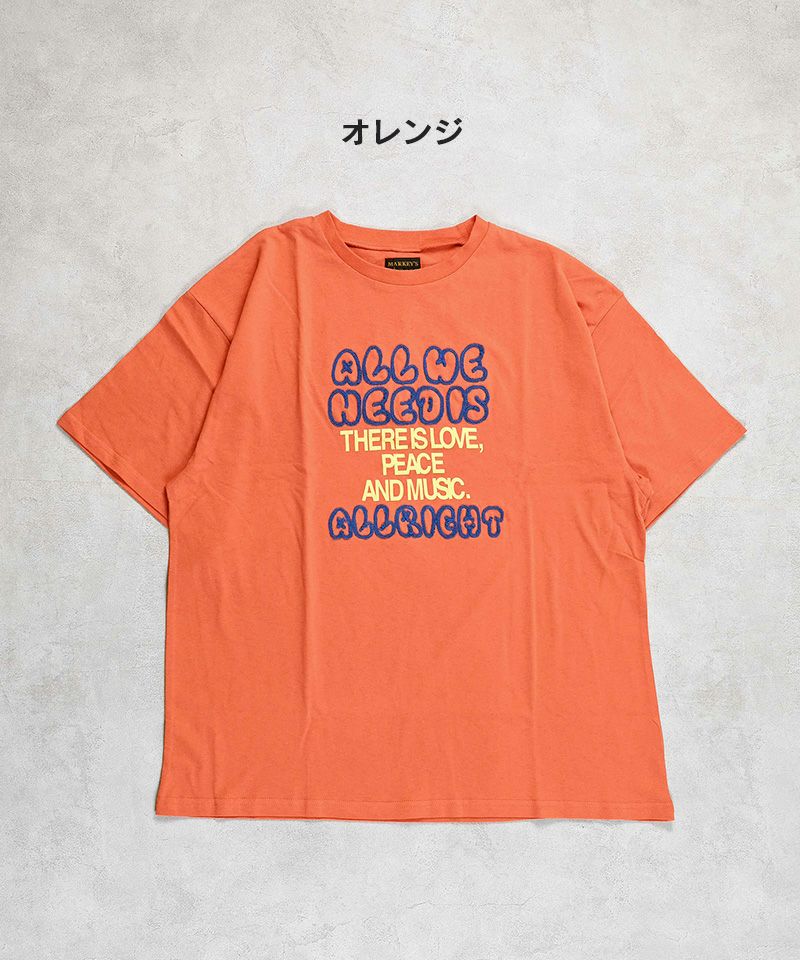 選ぶなら ハンソデロゴシシュウTシャツ(160cm) 子供服の ｜ トップス ｜ トップス