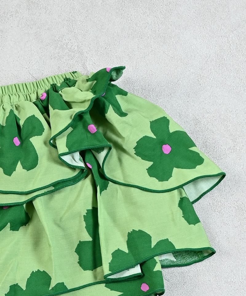 Maison Margielaキュロットパンツ グリーン 36 ソウガラペタルキュロットパンツ ｜ ボトムス ｜ 子供服の