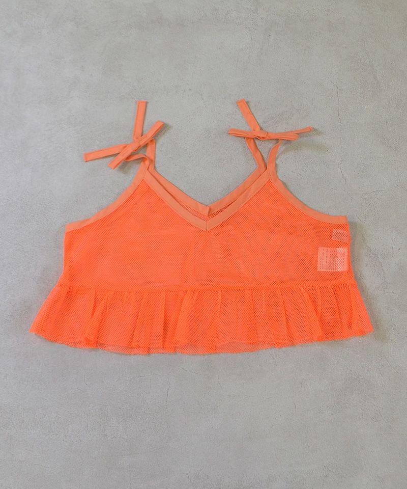 メッシュフリルキャミソール ｜ トップス ｜ 子供服のセレクト