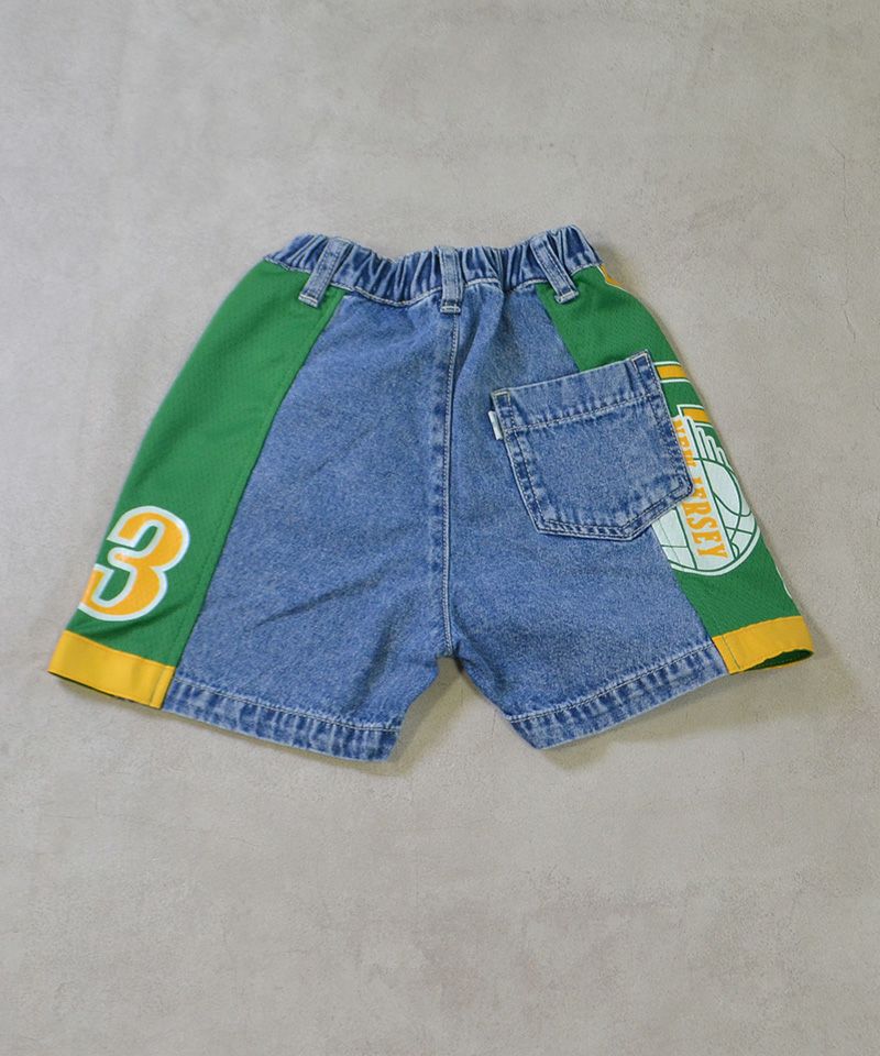 リメイクデニムショーツ | ボトムス | 子供服のセレクト リメイクデニムショーツ | ボトムス | 子供服のセレクト