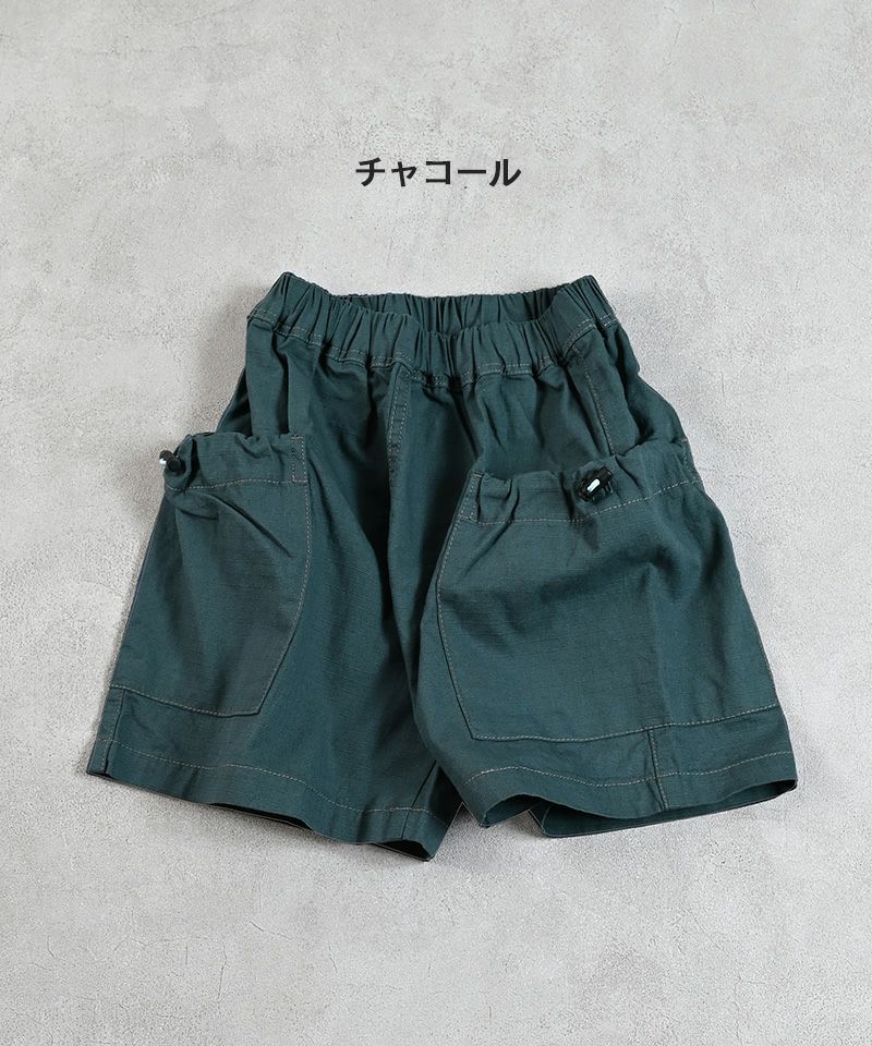 リップストップカーゴポケットショートパンツ ｜ ボトムス