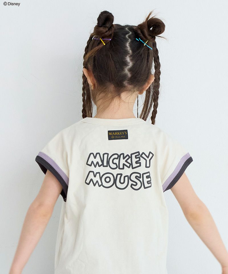 ミッキーマウス リンガーTシャツ ｜ トップス ｜ 子供服の
