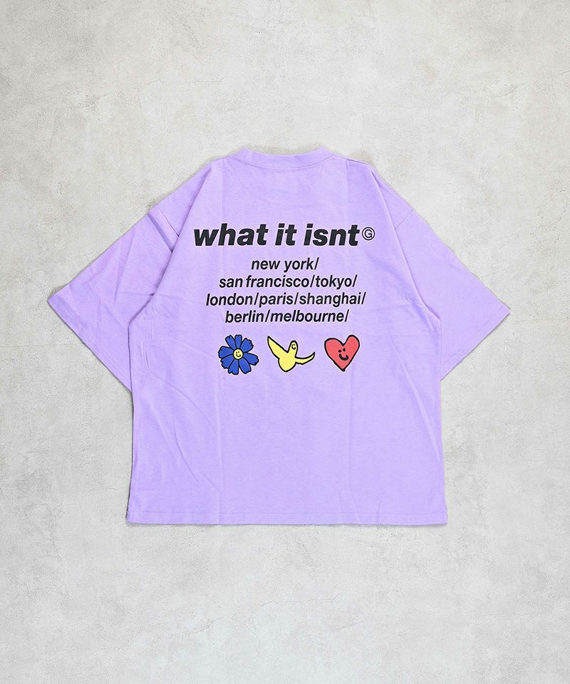 What it isNt)プリントTシャツ(160・180cm) ｜ トップス