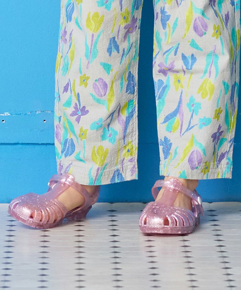 KIDSクリアラメサンダル ｜ 水着・スイムグッズ ｜ 子供服の
