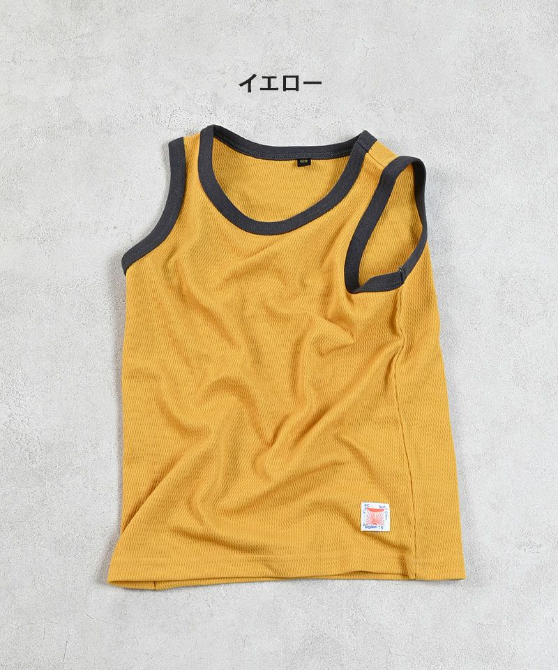 サーマルメッシュムジタンクトップ ｜ トップス ｜ 子供服の