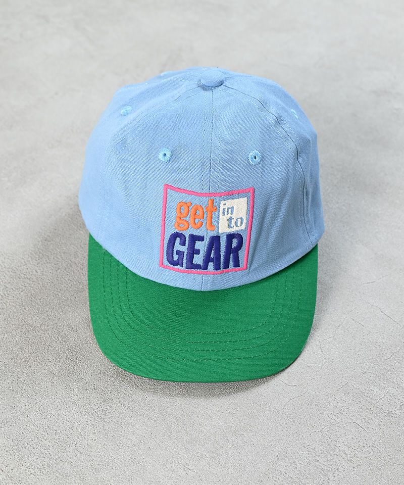マーシャクルキ　グリーン！今年のラッキーカラー お出かけ　フィンランド　北欧　革 バイカラーCAP ｜ 小物 ｜ 子供服のセレクトショップ MARKEY'S