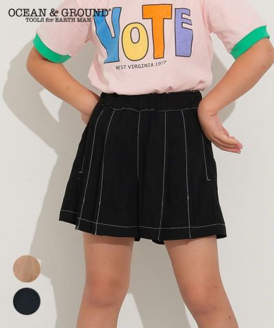 CLEARANCE SALE価格】プリーツショートパンツ ｜ ボトムス