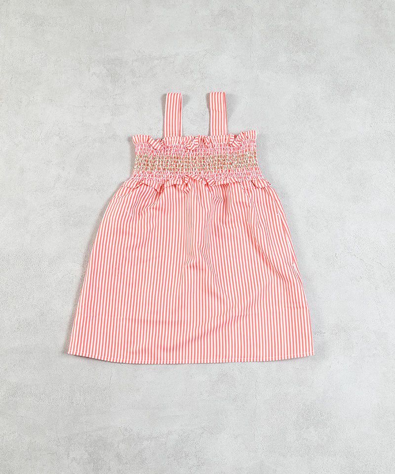 美品♡サエグサスモッキングワンピ SAYEGUSA - 銀座サエグサ スモッキングワンピース 110cm 紺 子供