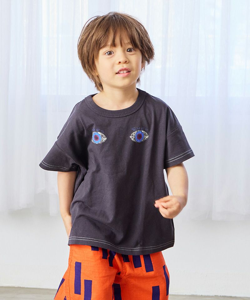 ワイドプリントT eyes ｜ トップス ｜ 子供服のセレクトショップ