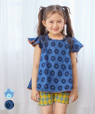 チュールリボントップス ｜ トップス ｜ 子供服のセレクト