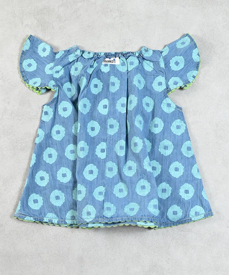 はなはなデニムチュニック ｜ トップス ｜ 子供服のセレクト