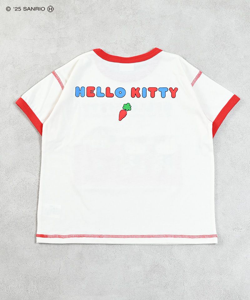 リーバイス×ハローキティ、ロゴやリボンを配したデニム