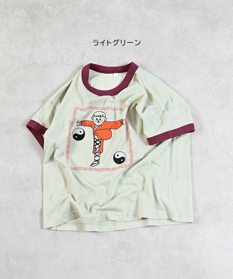 リンガープリントTシャツ ｜ トップス ｜ 子供服のセレクト