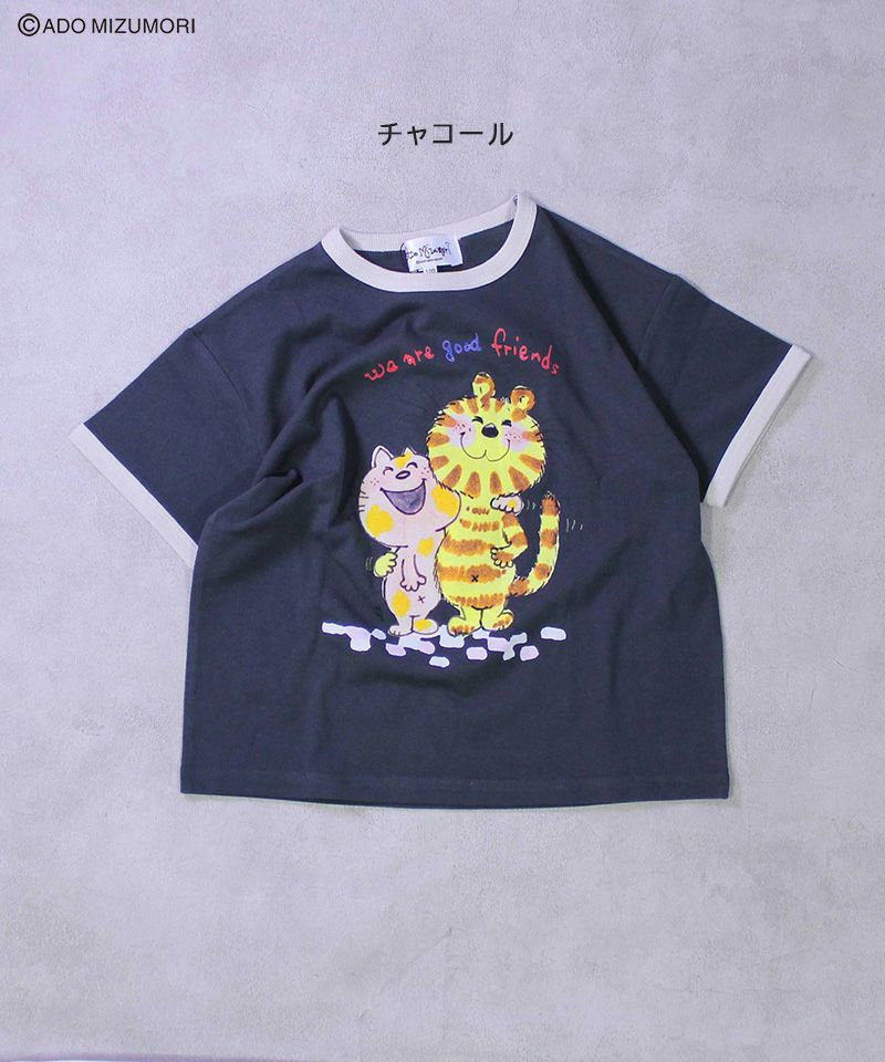 水森亜土 プリントTee ｜ トップス ｜ 子供服のセレクトショップ