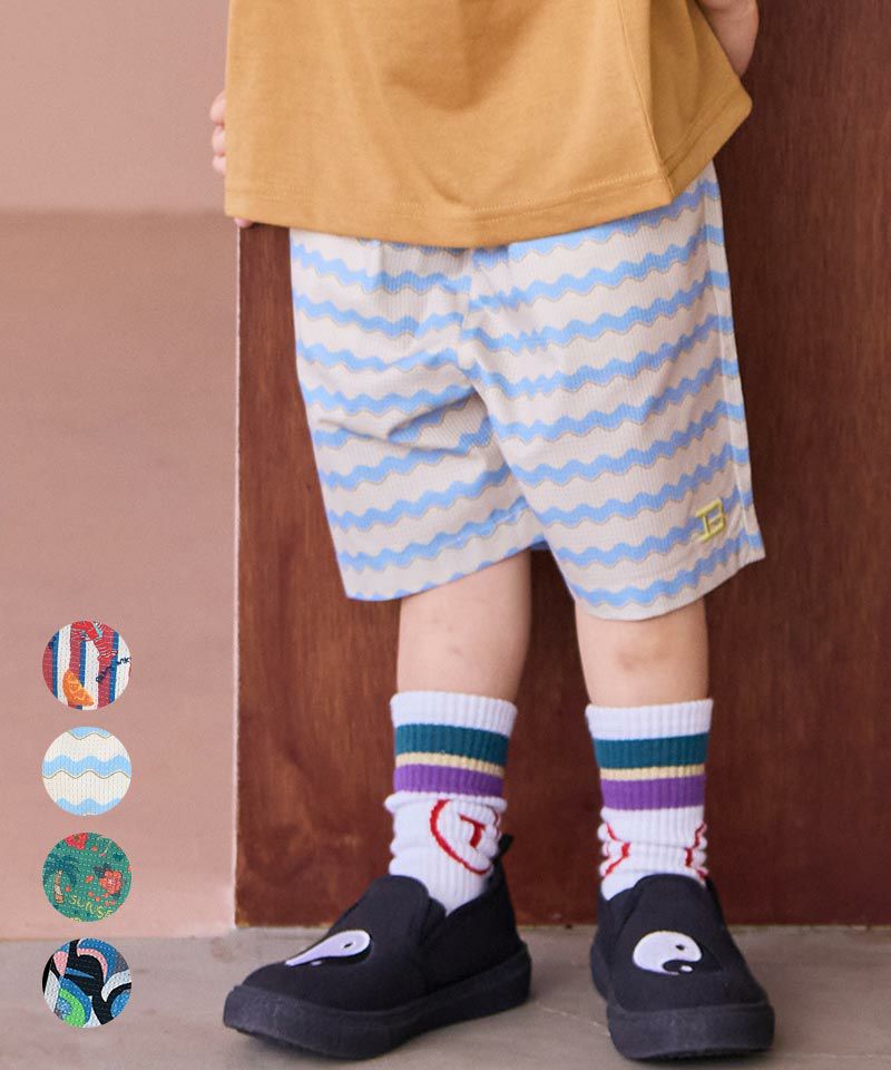 総柄メッシュショートパンツ ｜ ボトムス ｜ 子供服のセレクト