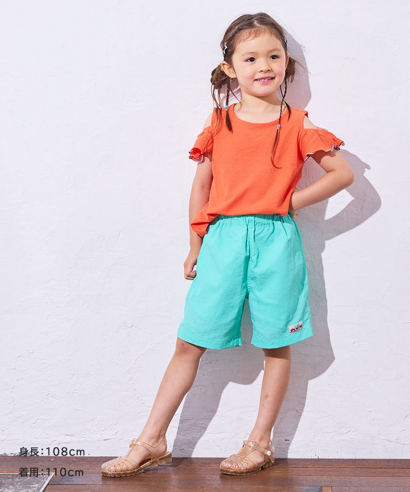 ナシジオフショルダーカットソー ｜ トップス ｜ 子供服の