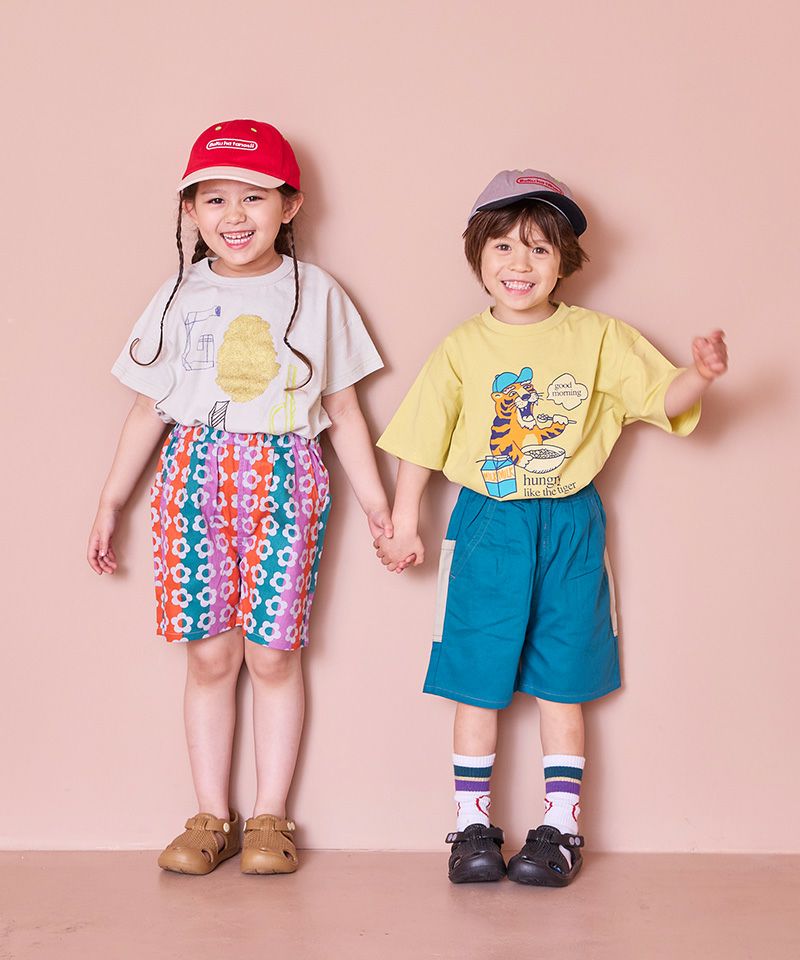 chico チャーム付きタックショートパンツ 新色&新サイズ追加/セットアップ対応】チャーム付タックショート