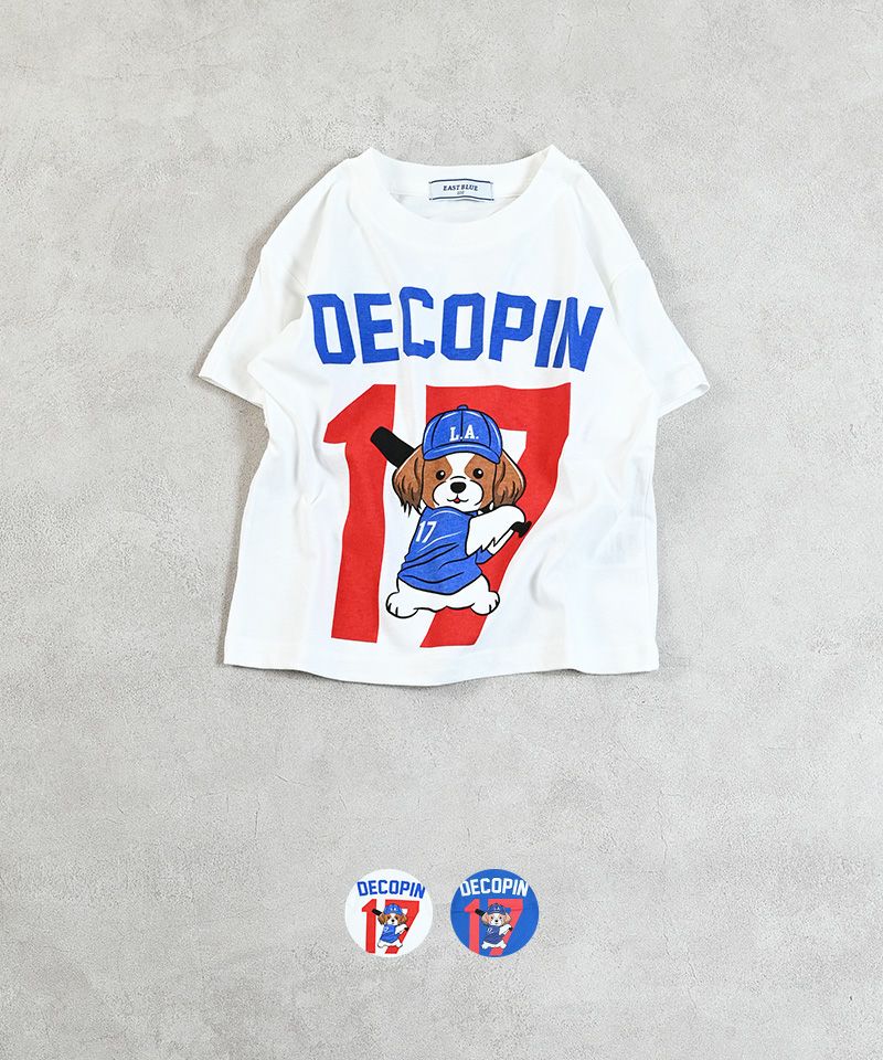 chee's　Tシャツ　未使用新品　Mサイズ チェキッ娘 blue chee's EAST BLUE】LA DOG STAR WIDE T ｜ トップス ｜ 子供服の