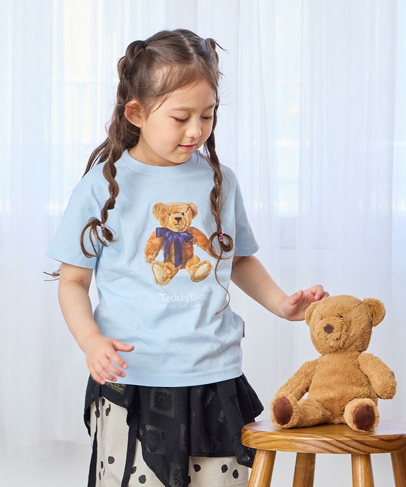 テディベアデザイン Tシャツ Lサイズ ブラウン b82576ee55c7738253868960d81c22