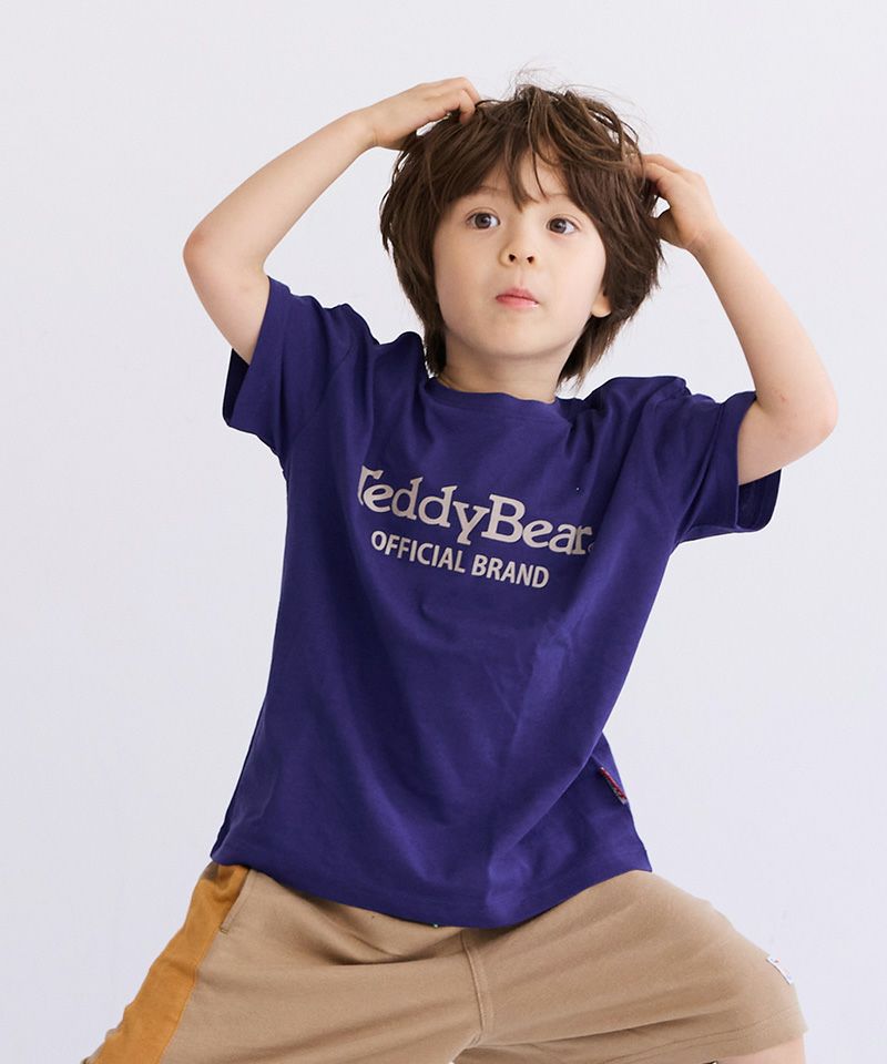 テディベアデザイン Tシャツ Lサイズ ブラウン テディベアデザイン Tシャツ Lサイズ ブラウン テディベア