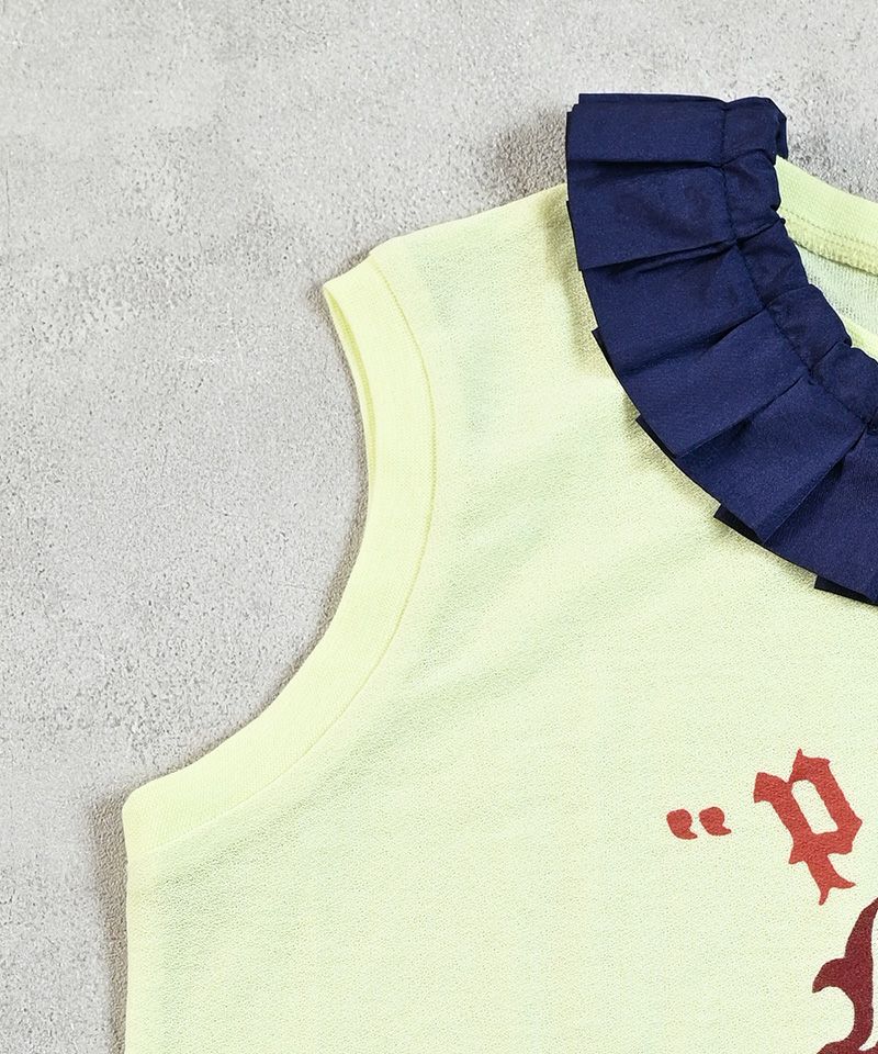 ナシジプリーツカラータンクトップ ｜ トップス ｜ 子供服の