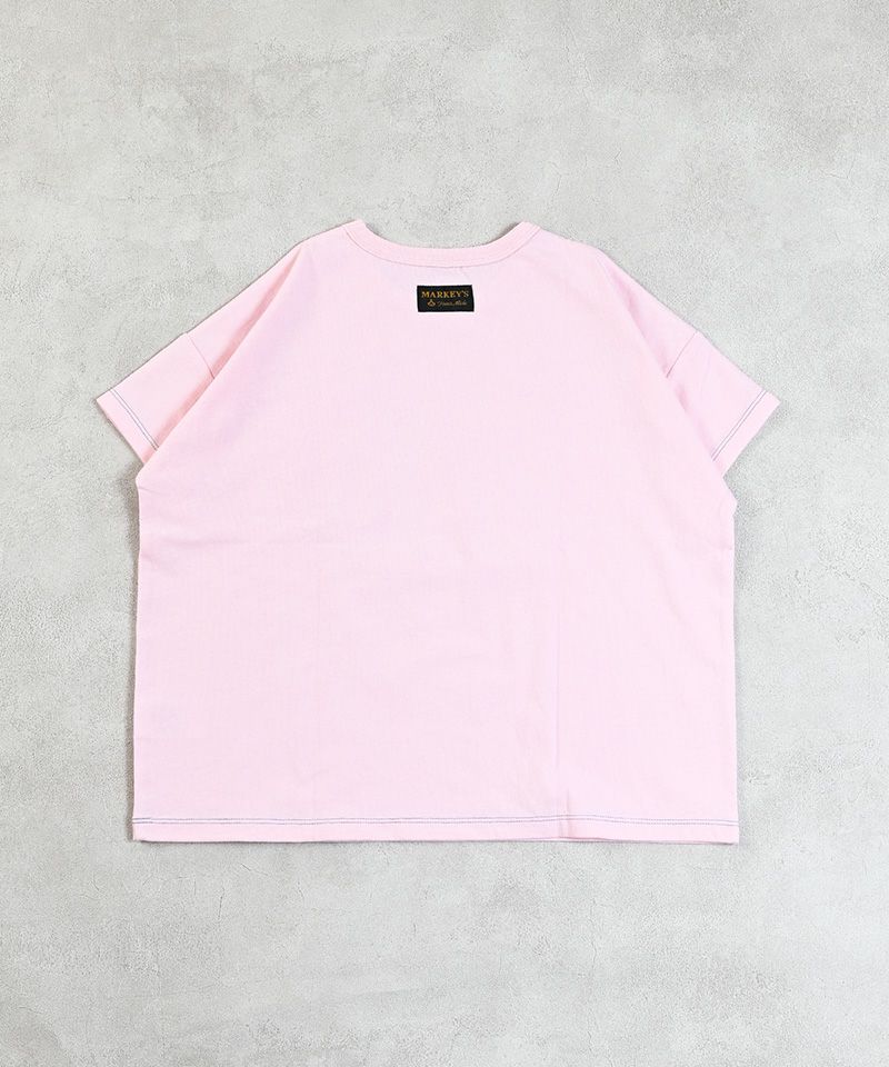つきみ　バンT ニジミイキモノワイドTシャツ ｜ トップス ｜ 子供服のセレクト