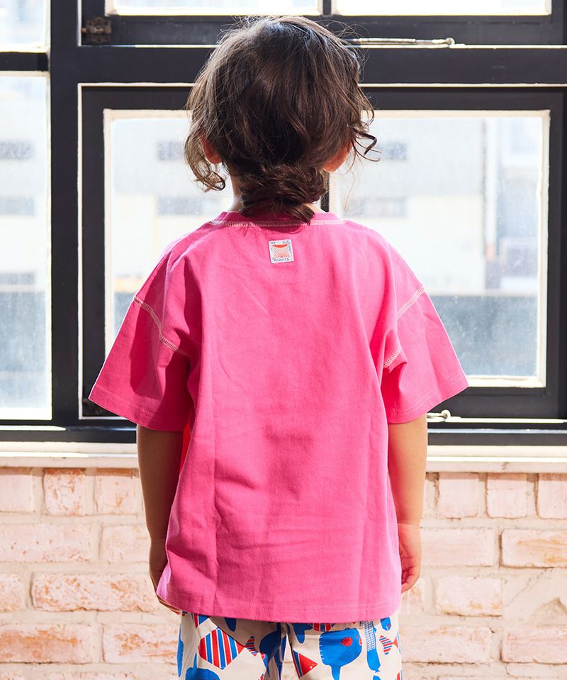 ステッチバイカラーTシャツ ｜ トップス ｜ 子供服のセレクト