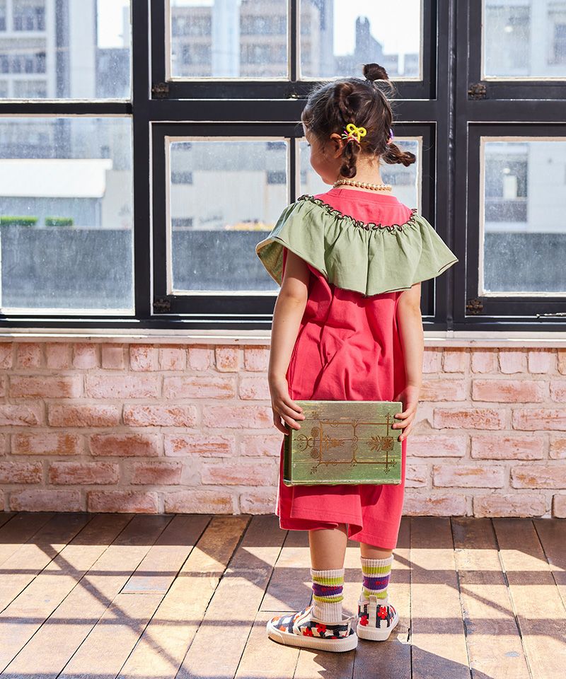 フリルカラータンクトップワンピース ｜ ワンピース ｜ 子供服の