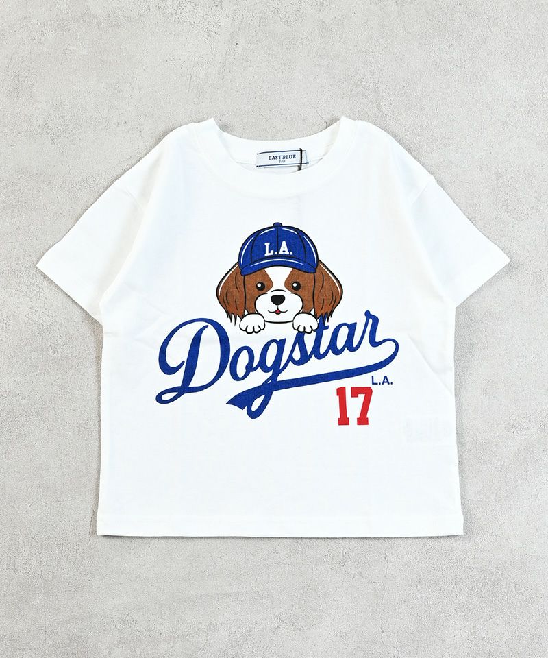 138.がおがおたいがー べびーぶるー EAST BLUE】LA DOG WIDE T | トップス | 子供服のセレクト