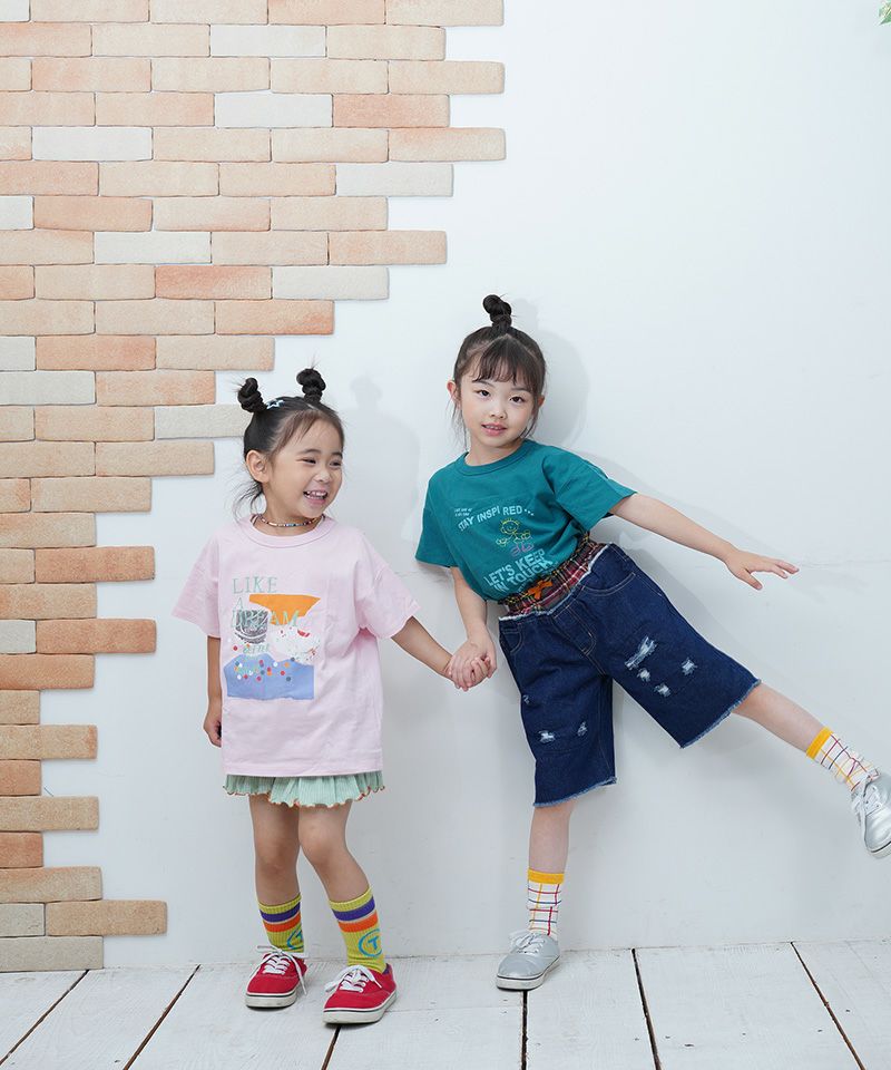 グラフィックプリントTシャツ ｜ トップス ｜ 子供服のセレクト