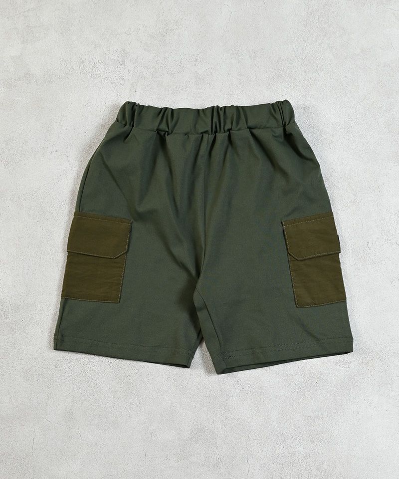 ang：projectカーゴショートパンツ カーキ カーゴポケットショートパンツ ｜ ボトムス ｜ 子供服のセレクト