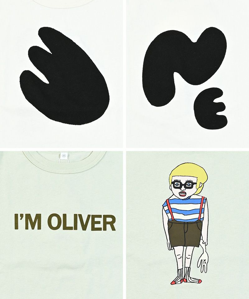 マエウシロプリントTシャツ ｜ トップス ｜ 子供服のセレクトショップ