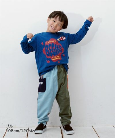 男の子　ブランド秋冬服　まとめ売り　150 ユニクロ　マーキーズ　シンプル 別注Football/Oversized Tee(130～150) ｜ トップス ｜ 子供服の