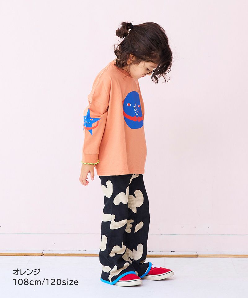 ちびたろう ソデリブビッグロンT ｜ トップス ｜ 子供服のセレクトショップ