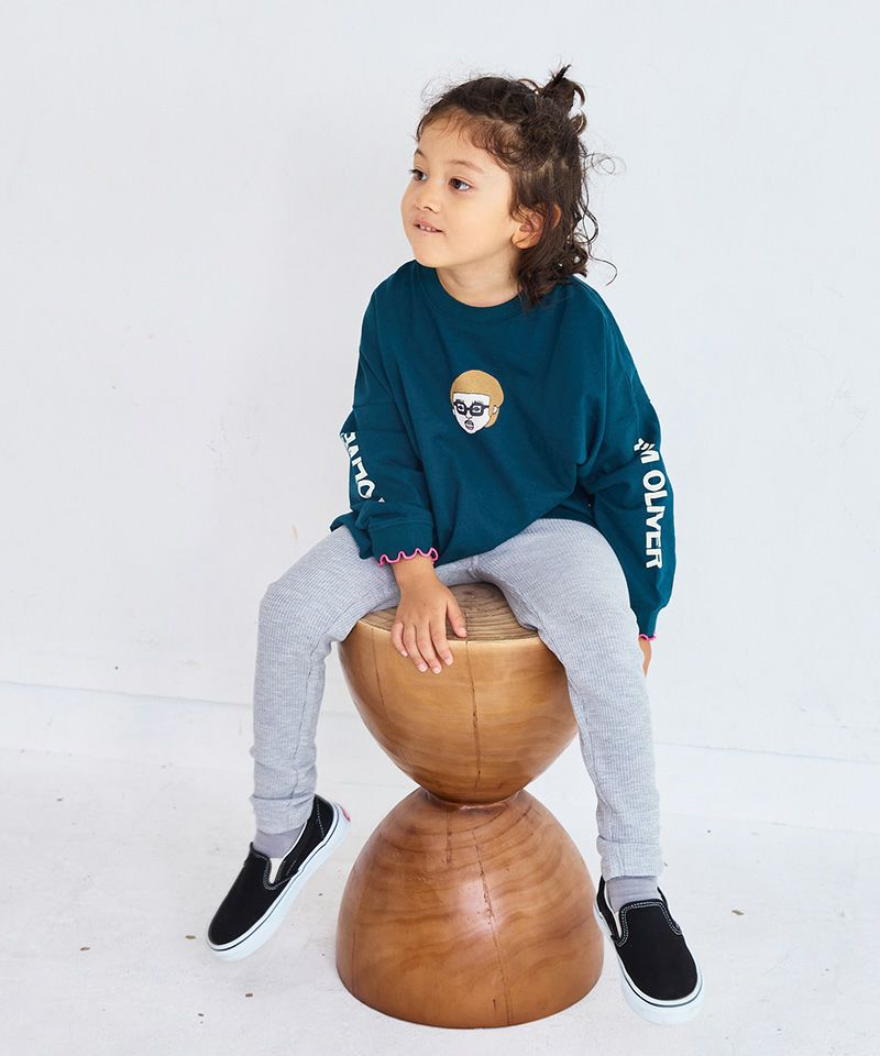 ちびたろう ソデリブビッグロンT ｜ トップス ｜ 子供服のセレクトショップ