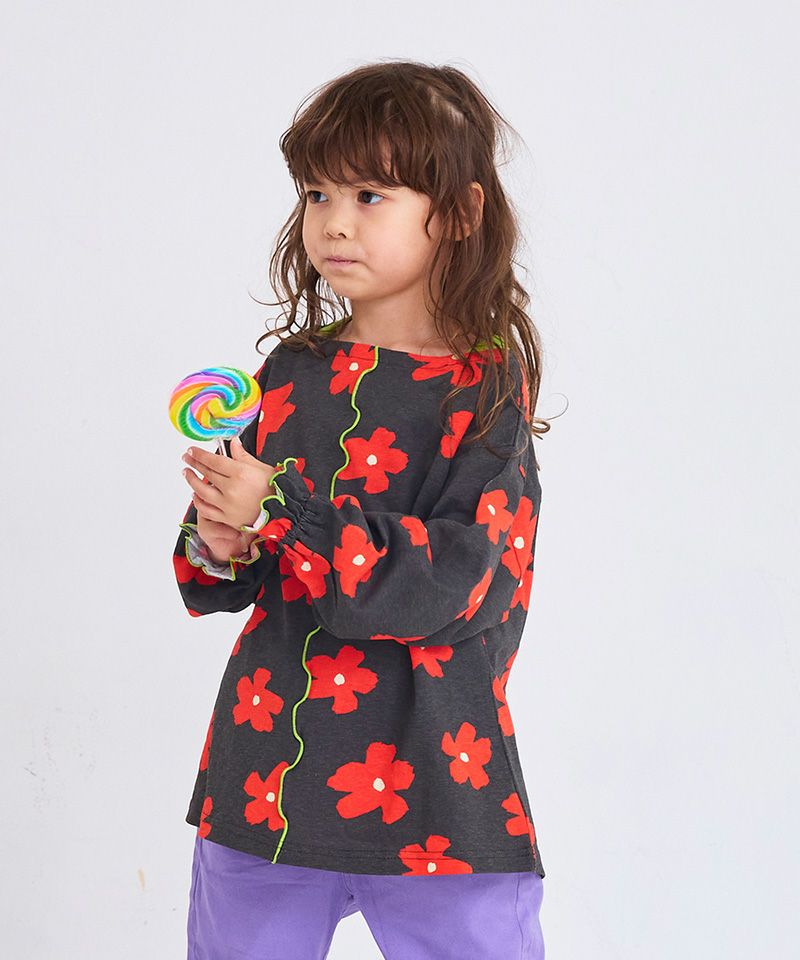 ソウガラフレアスリーブカットソー ｜ トップス ｜ 子供服のセレクト