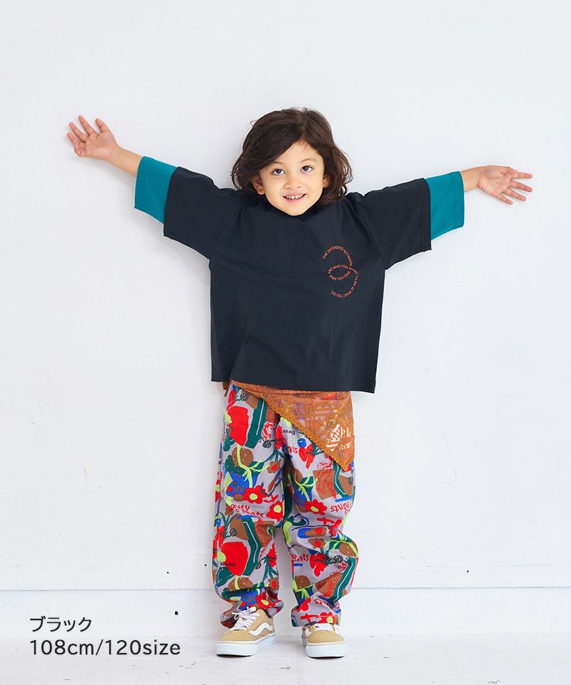 イヤイア。14thAddiction レイヤードロンティー 楽天市場】【LIMITED SALE 最大11%OFF】レイヤード風 長袖Tシャツ 子供